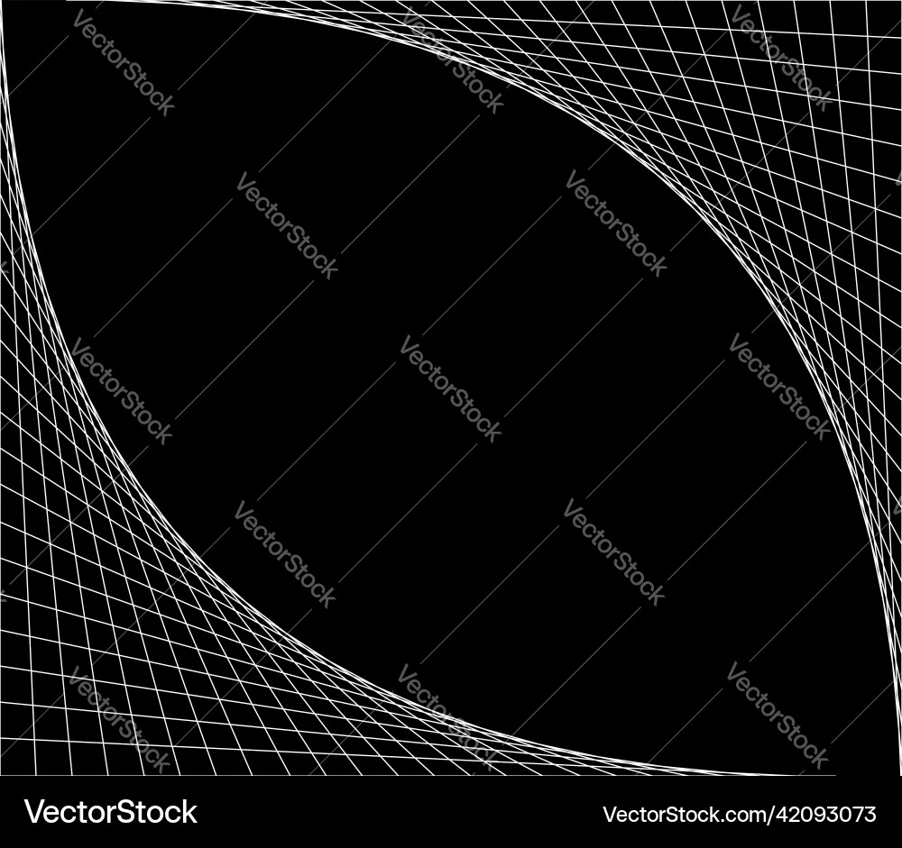 Netzschneidelinien Gitternetz-Ecken Netzschneidelinien Gitternetz-Ecken vektorbild