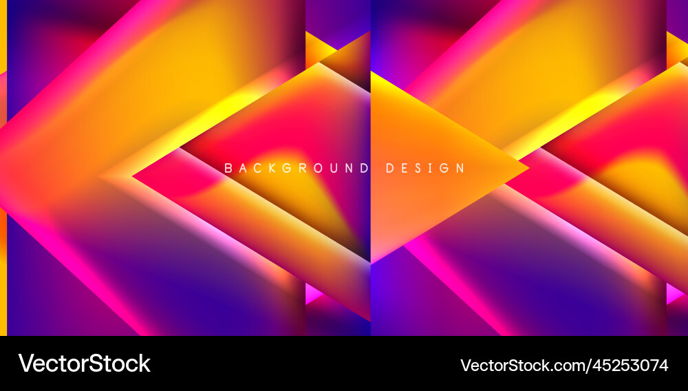 Abstract background with overlapping triangles Abstract background with overlapping triangles Vector Image