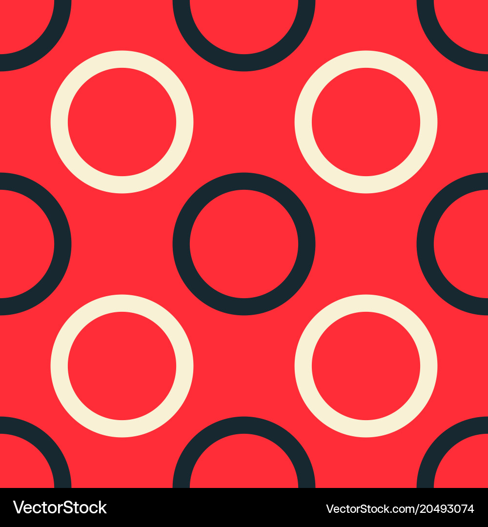 Empty planet seamless pattern vector image