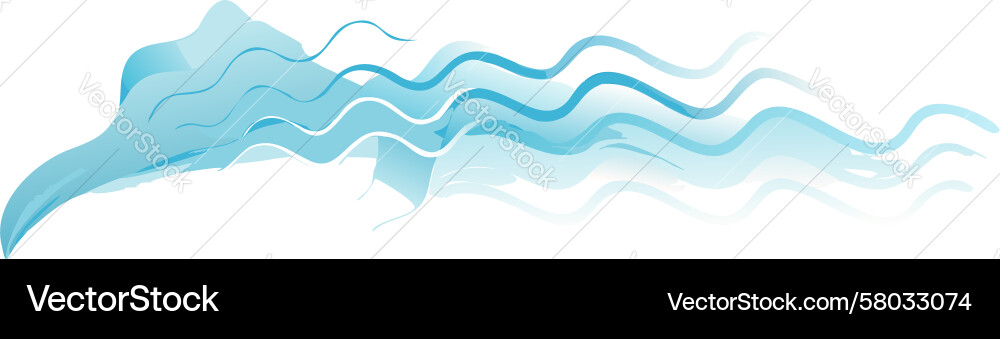 Soft Gradient Cloud Shape Vector Image