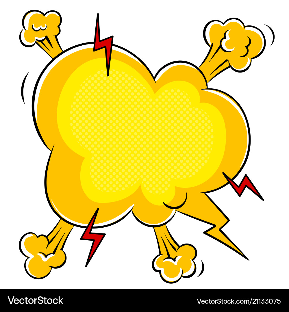 Abstract Pop Art Halftone vector image
