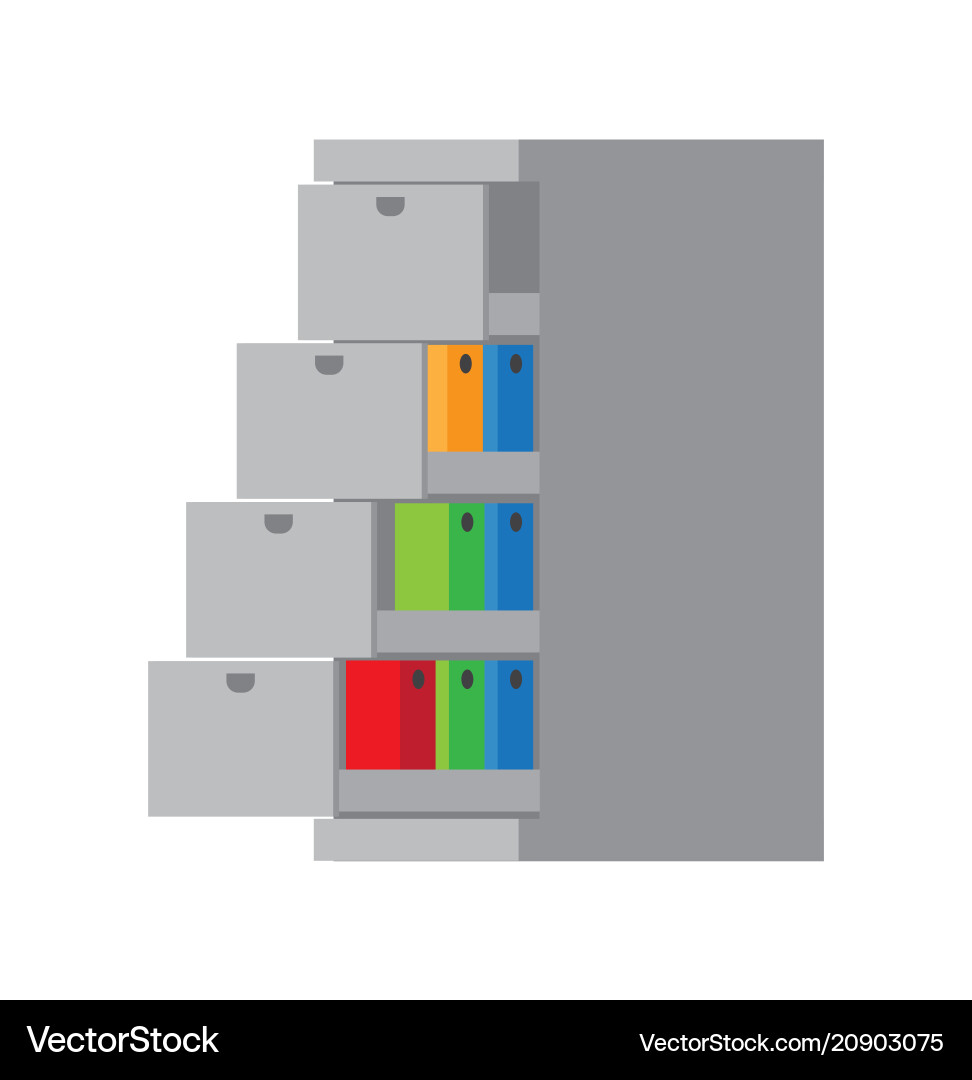 Grey container template color Grey container template color vector image