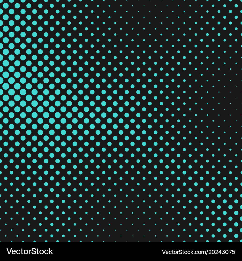 Halftone dotted pattern background design Vector Image