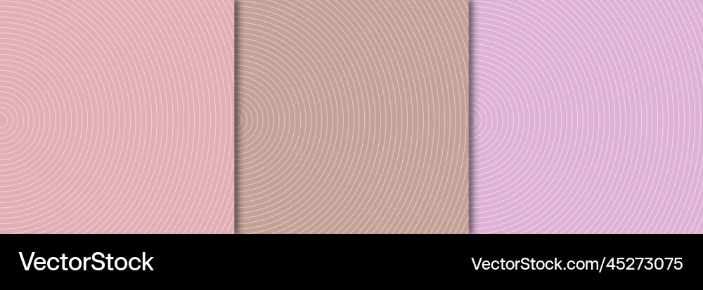 Set of abstract curve round lines pattern trendy Set of abstract curve round lines pattern trendy vector image