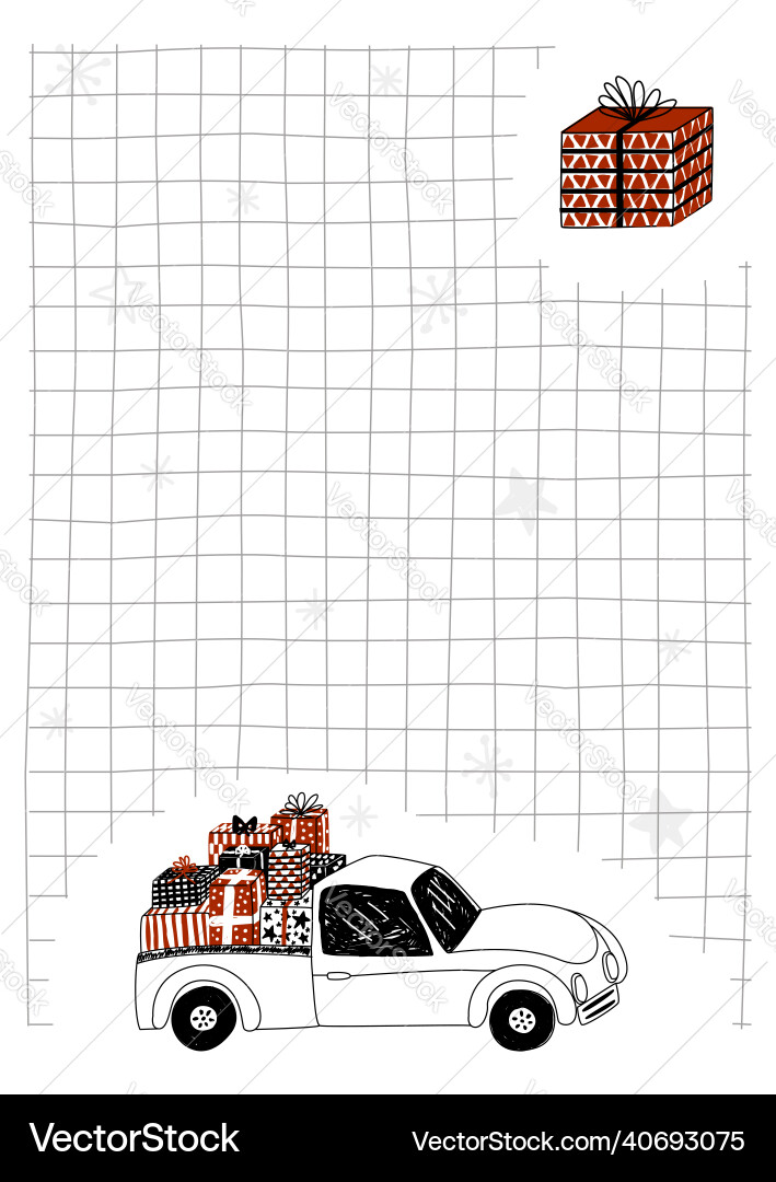 Template the layout of a notebook page a6 Template the layout of a notebook page a6 vector image