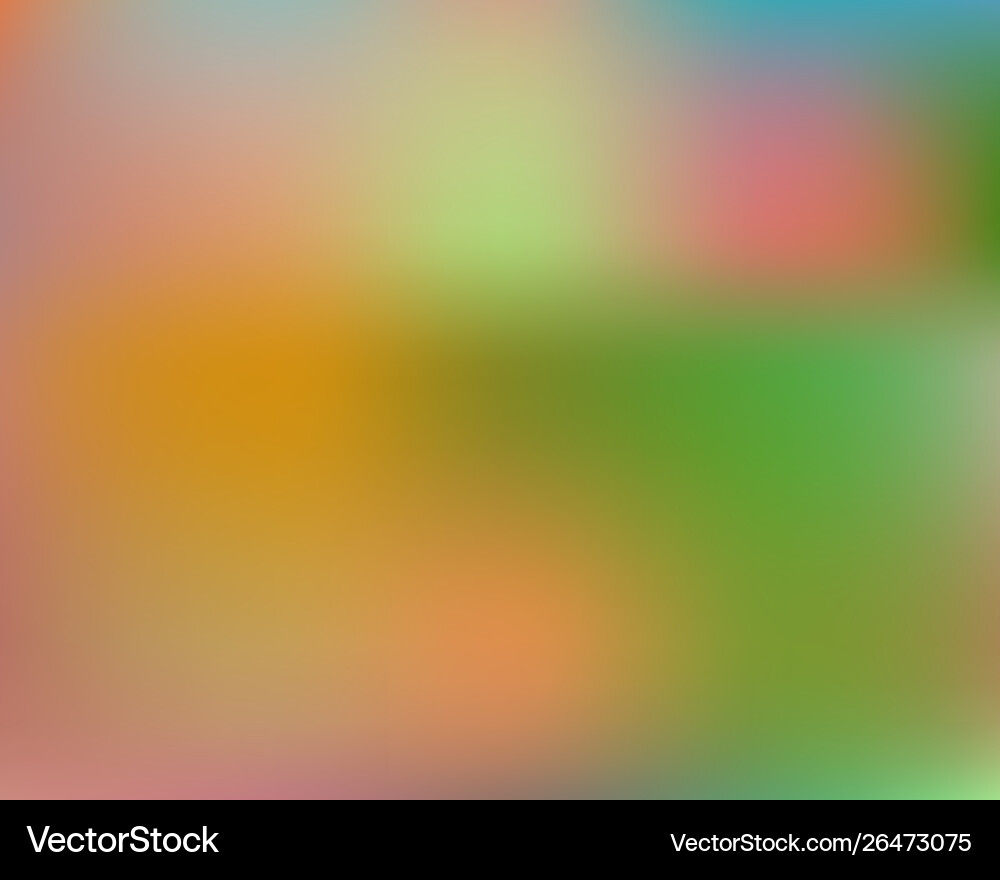 Vivid banner from various element environment vector image