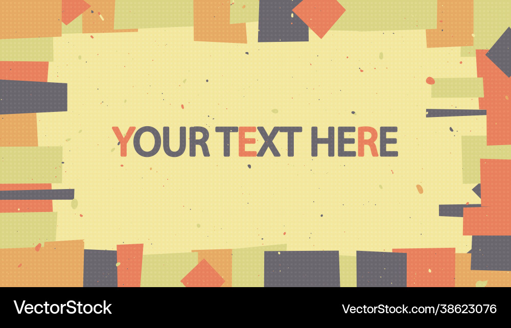 Abstract frame with copy space Abstract frame with copy space vector image