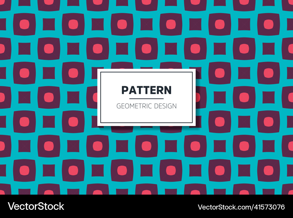 Seamless pattern in ethnic style with geometric Vector Image