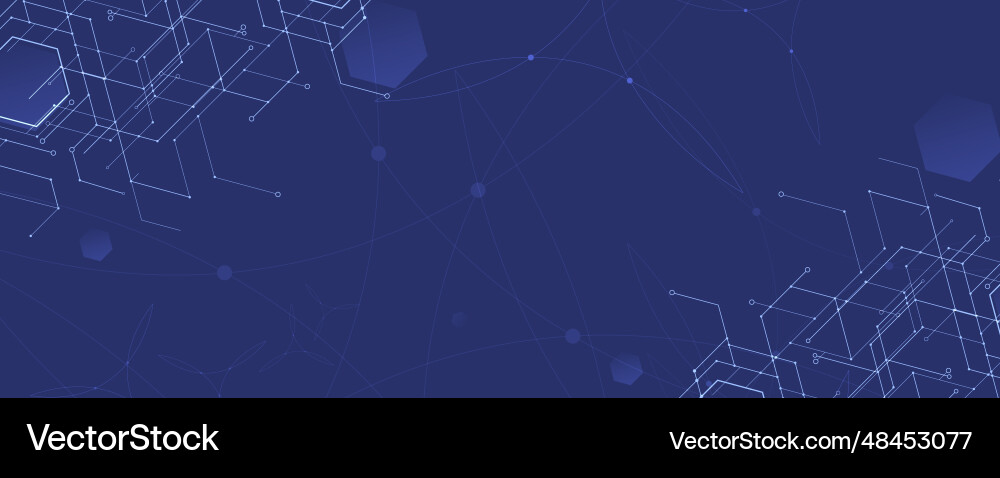 Abstract hexagon background technology poligonal Abstract hexagon background technology poligonal vector image