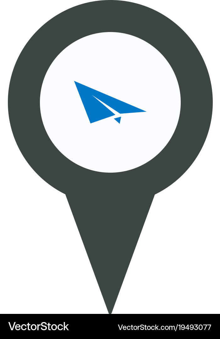 Location mail marker message pin pointer send icon Location mail marker message pin pointer send icon vector image