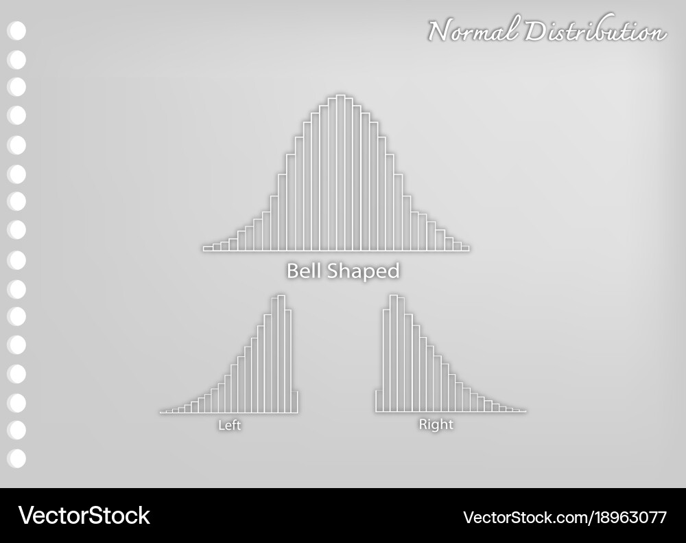 Paper art collection of positve and negative distr vector image