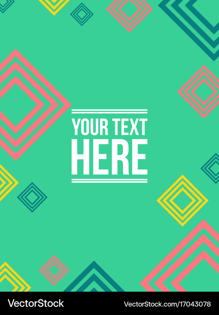 Abstract green background pattern collection Vector Image