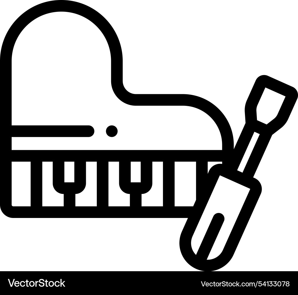 Instrument icon thin linear style design isolated Instrument icon thin linear style design isolated vector image