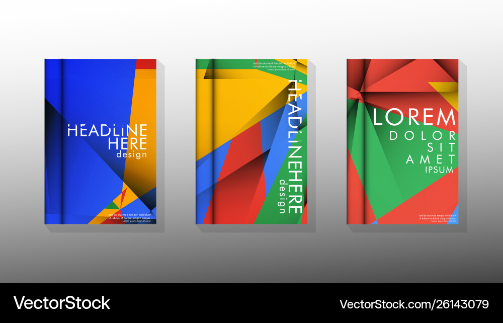 Gradient minimal geometric pattern design Gradient minimal geometric pattern design vector image