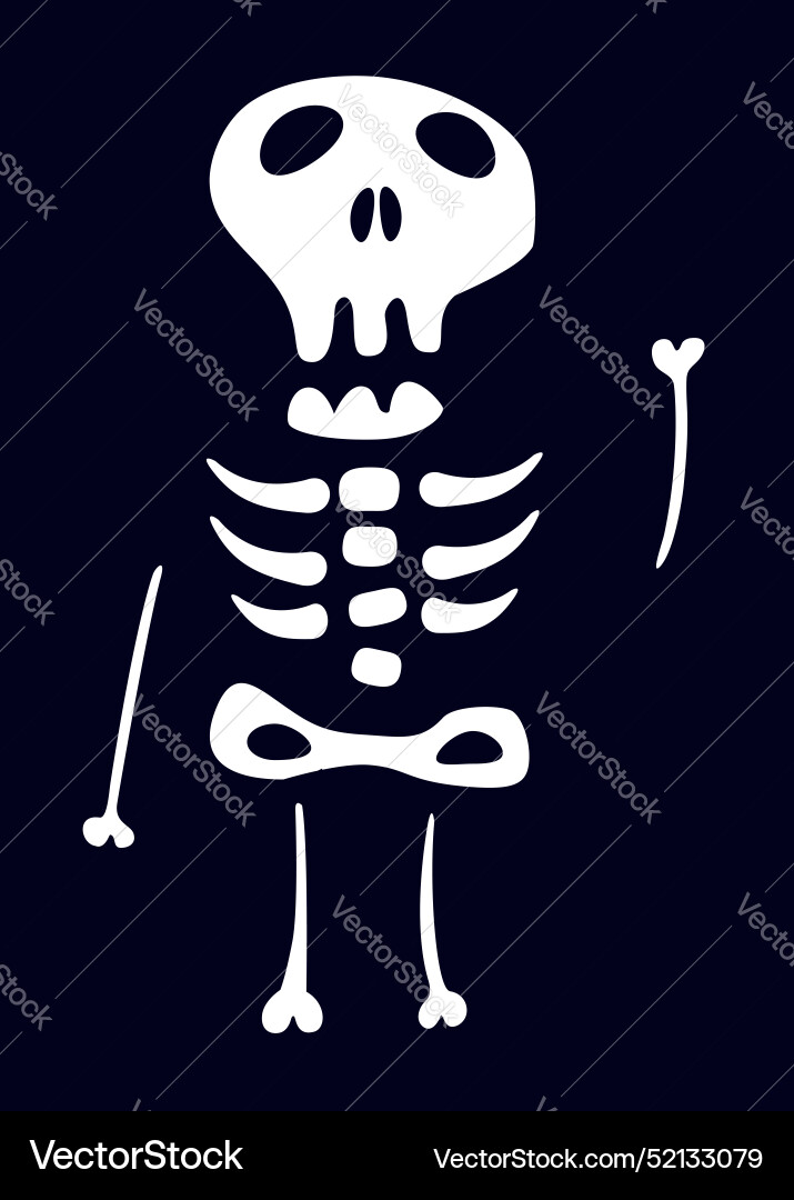 Grim reaper cartoon character skull isolated Grim reaper cartoon character skull isolated Vector Image