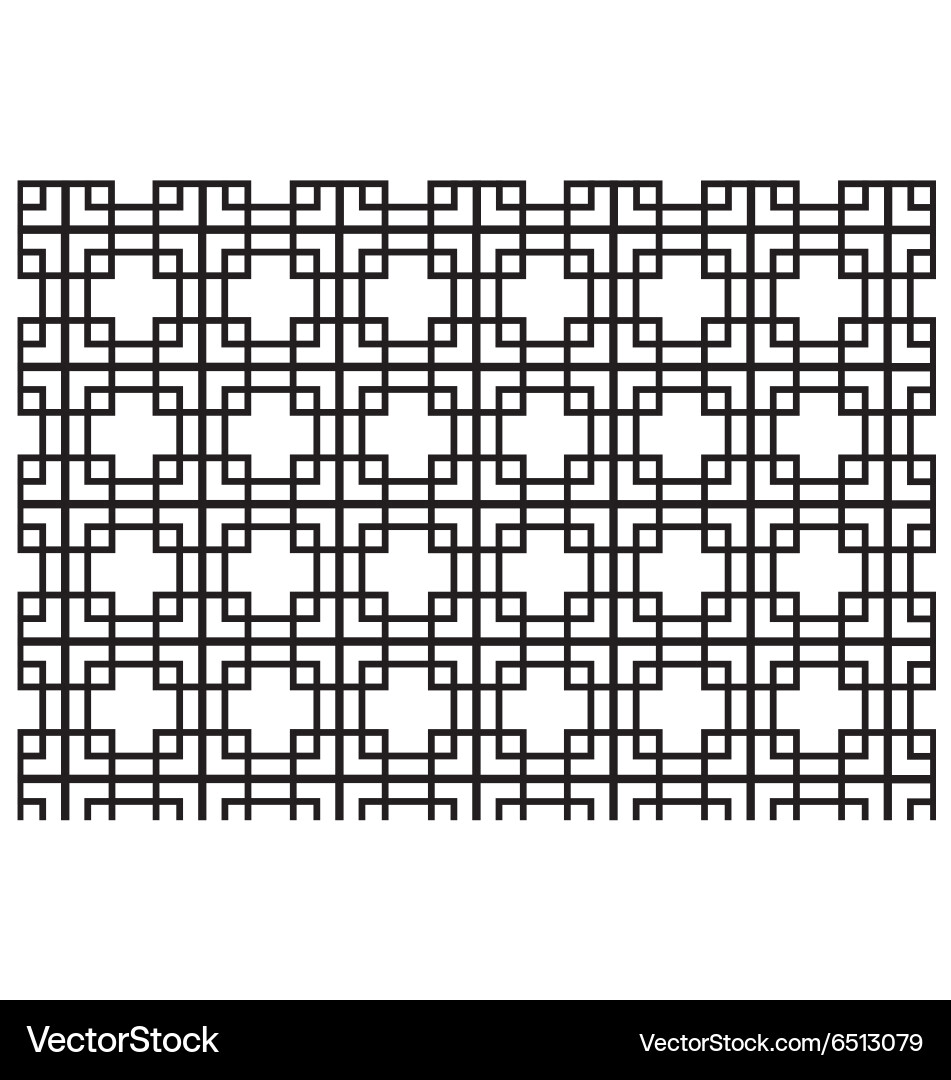 Interlocking Block Pattern vector image