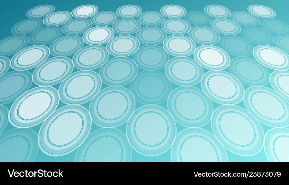 Round shapes transparent circles and gradient vector image