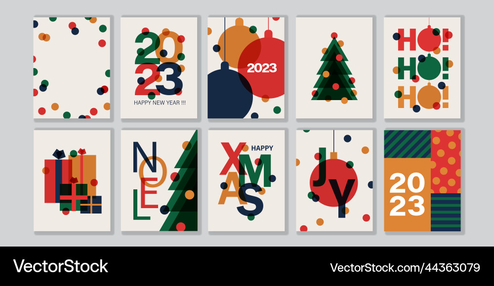 Set of creative colorful cards flyers posters Set of creative colorful cards flyers posters vector image