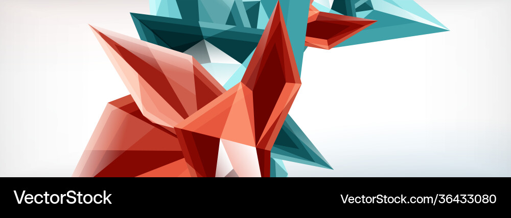 3d triangles and pyramids abstract 3d triangles and pyramids abstract vector image