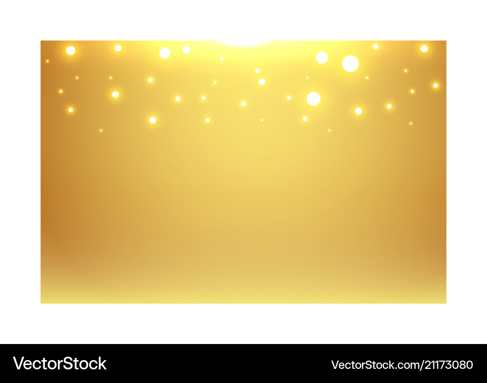Abstract gold blurred background with bokeh Abstract gold blurred background with bokeh vector image