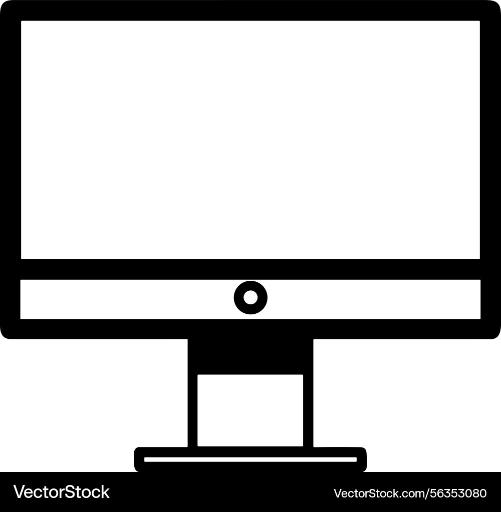 Computer icon symbol image Computer icon symbol image Vector Image