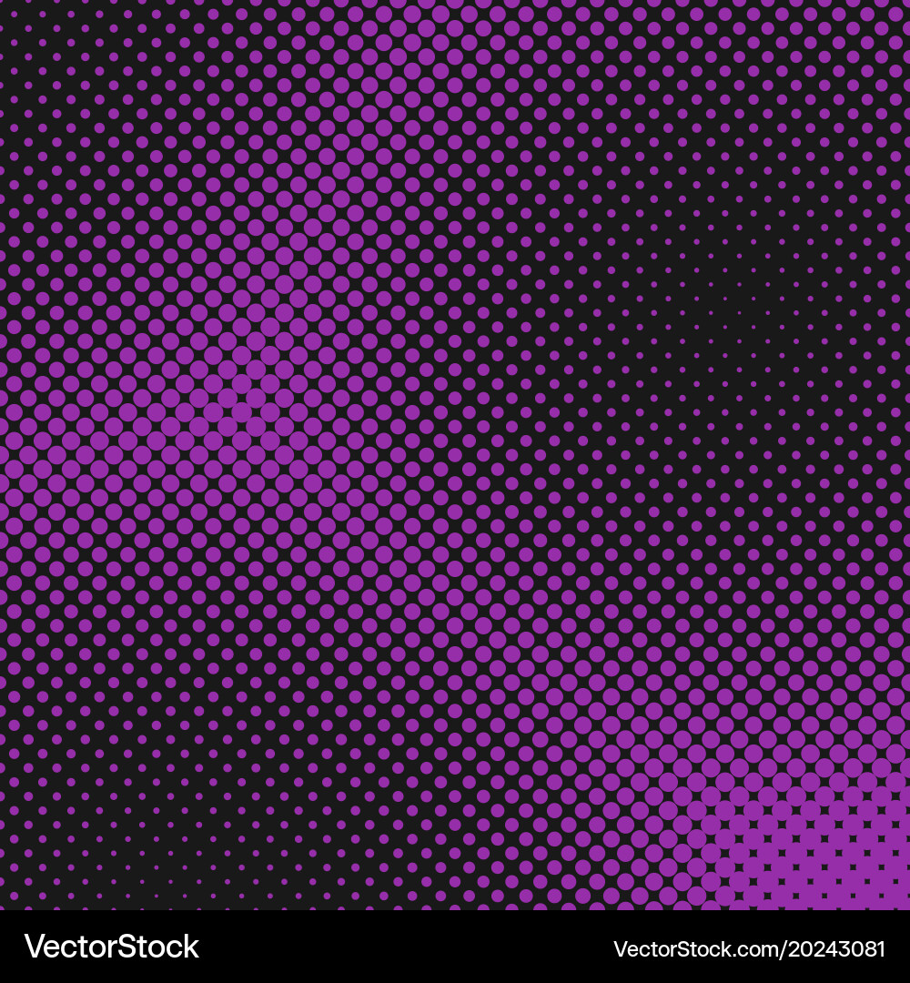 Abstract halftone dot pattern background from vector image