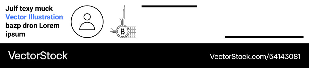Business profile icon with data analytics graph Business profile icon with data analytics graph vector image