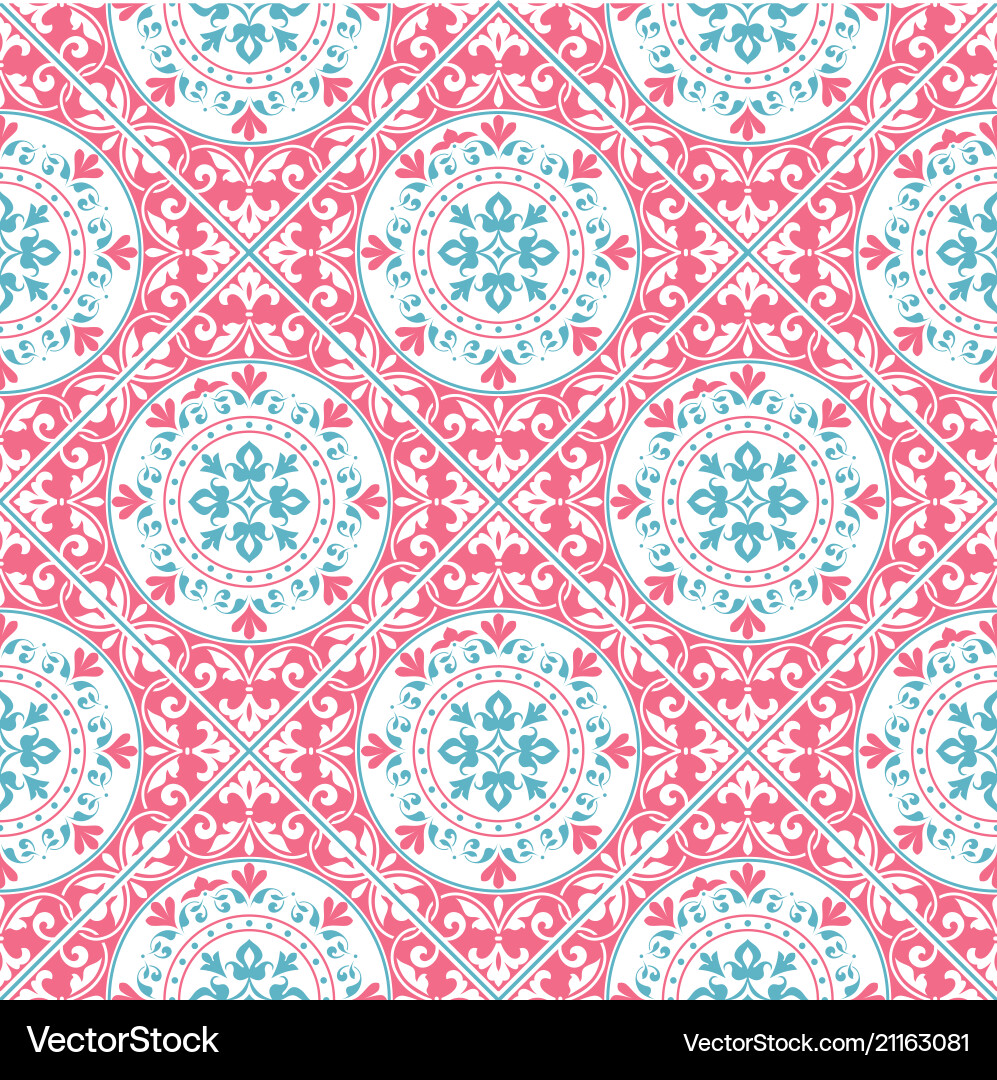 Seamless vintage pattern Seamless vintage pattern Vector Image