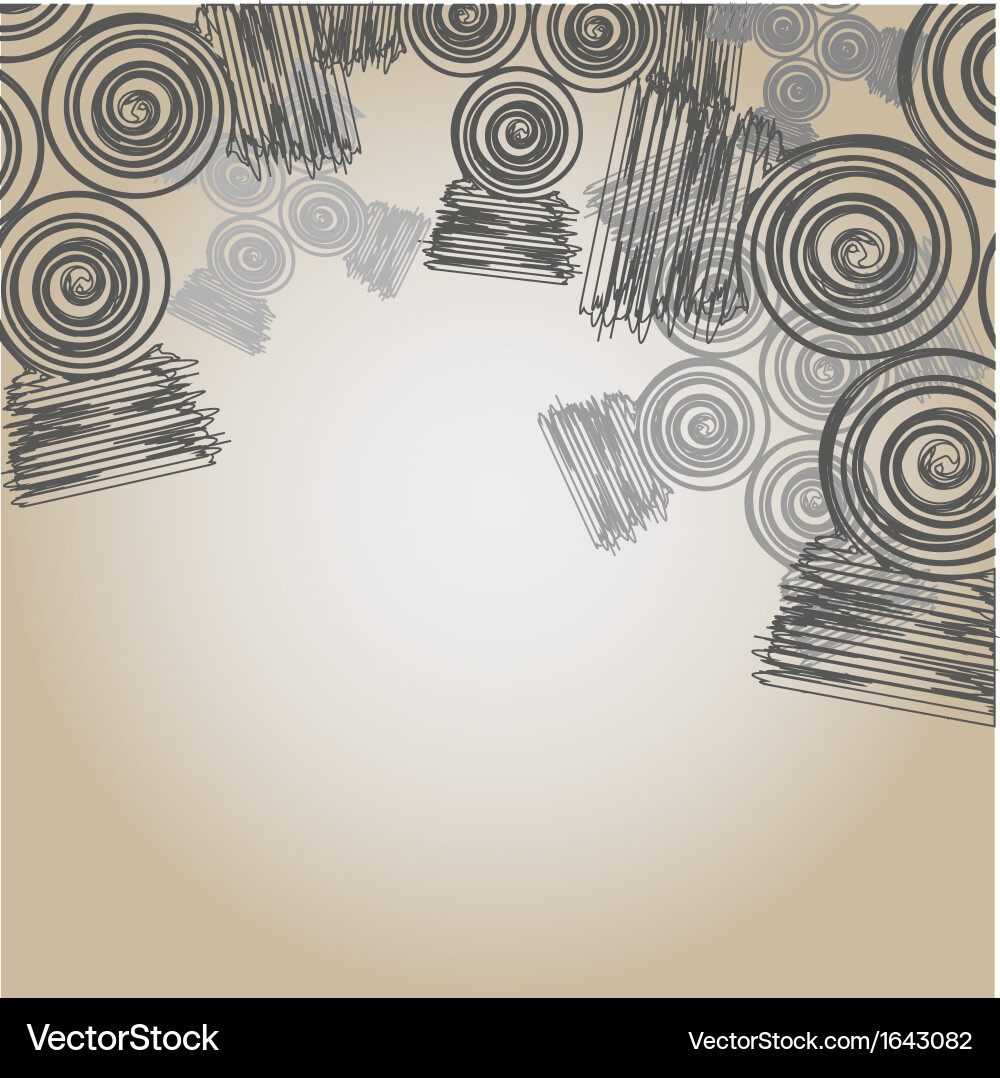Abstract retro background Vector Image