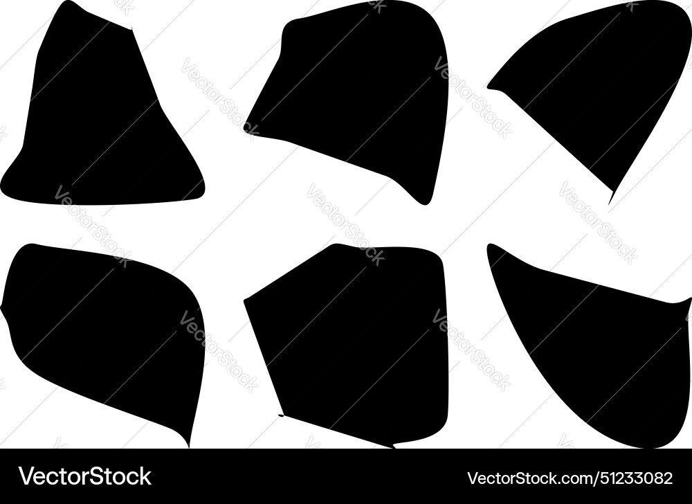 Abstrakte blobs flüssige formen symbol visuell Abstrakte blobs flüssige formen symbol visuell Vektorbild