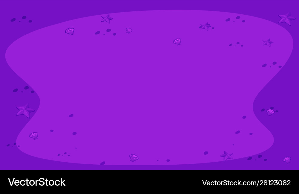Background template with shells and starfish Background template with shells and starfish vector image
