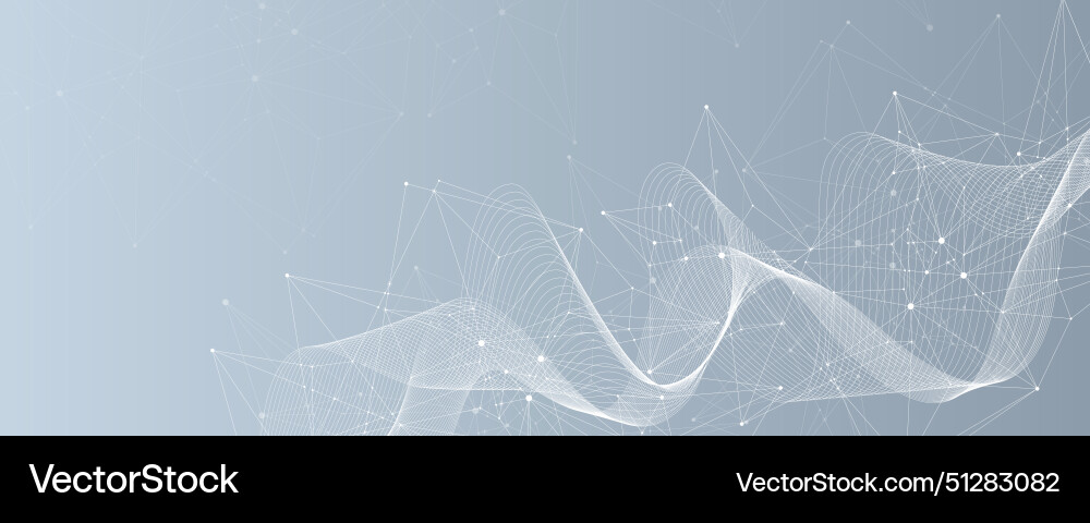 Global network connection concept big data Global network connection concept big data vector image