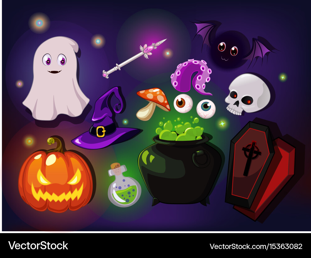Magic objects Vector Image