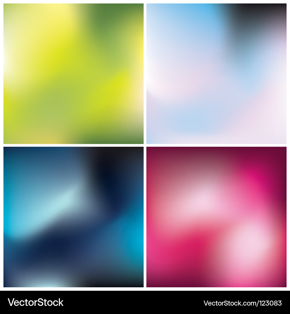Abstract Gradient Backgrounds vector image