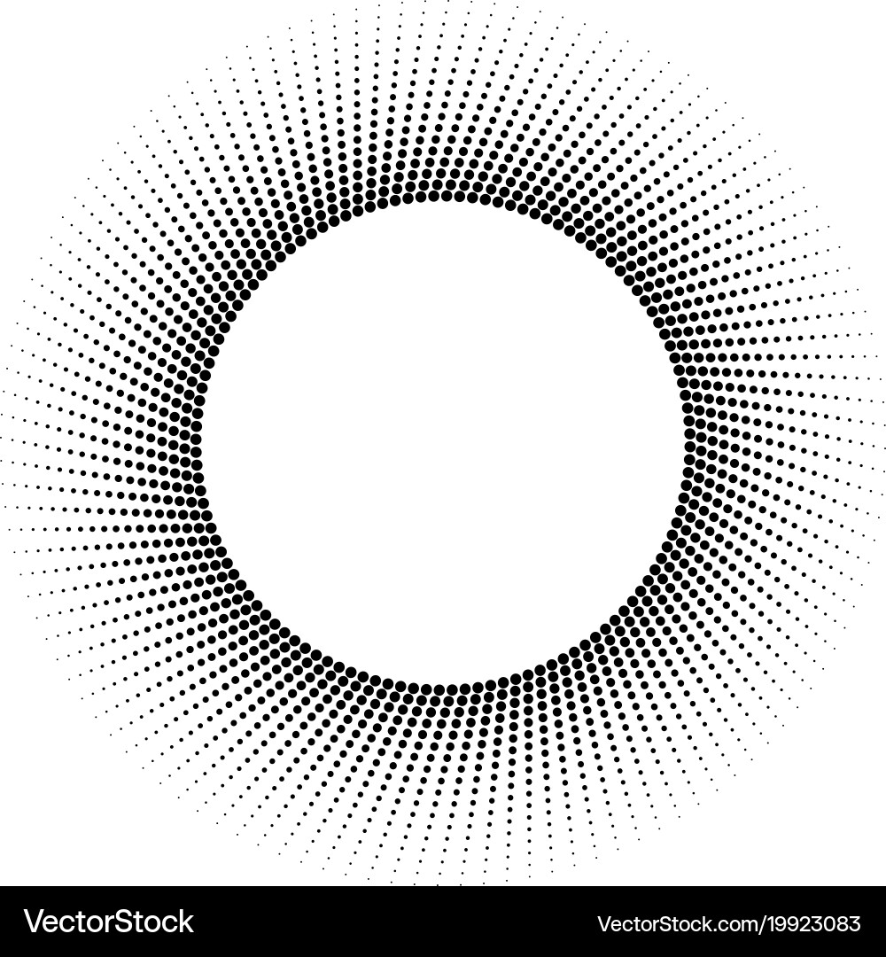 Background of round dots with space to insert text vector image