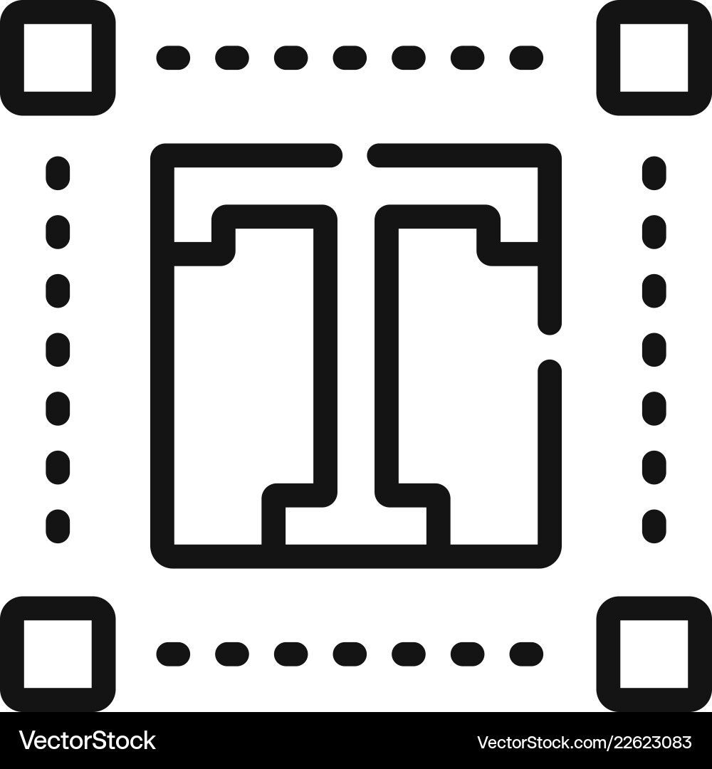 Text editor icon Text editor icon Vector Image