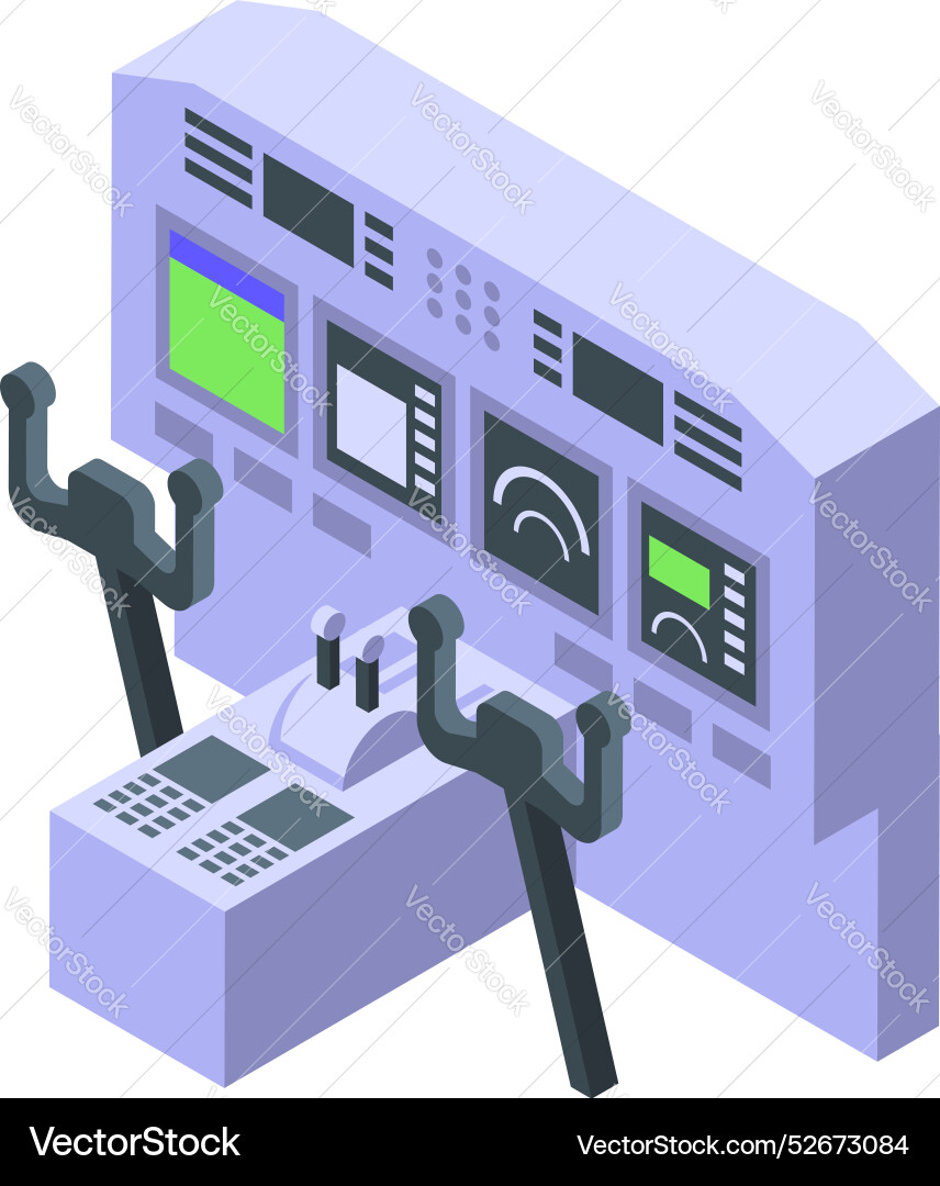 Airplane control panel showing altitude speed Airplane control panel showing altitude speed vector image