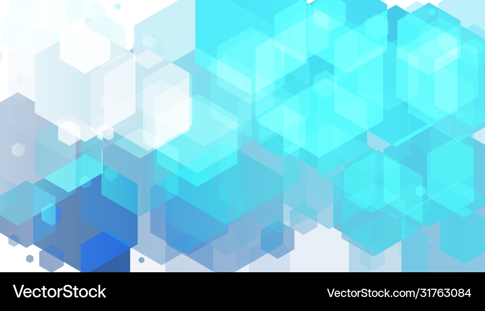 Hexagon abstract pattern random hexagonal shapes Hexagon abstract pattern random hexagonal shapes vector image