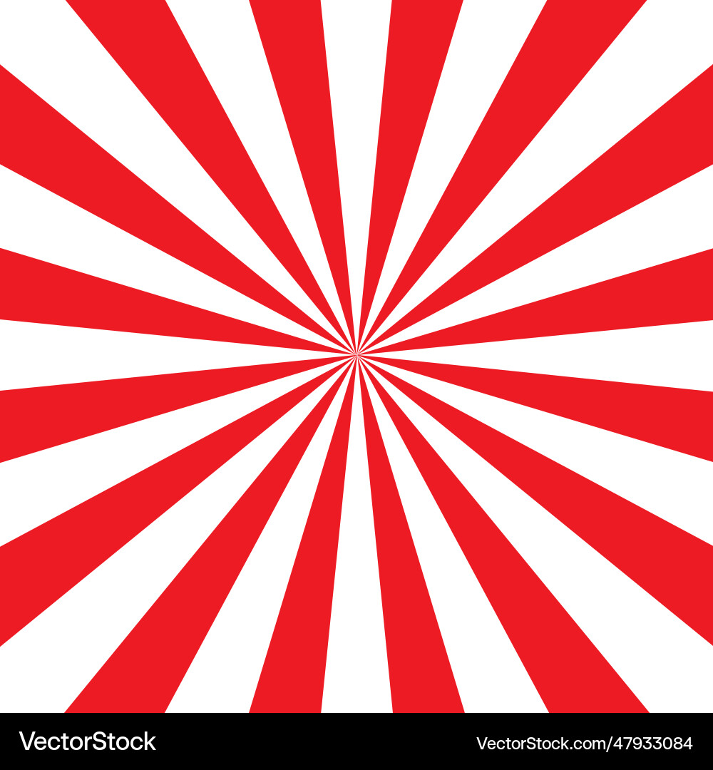 Red retro background with rays Red retro background with rays Vector Image