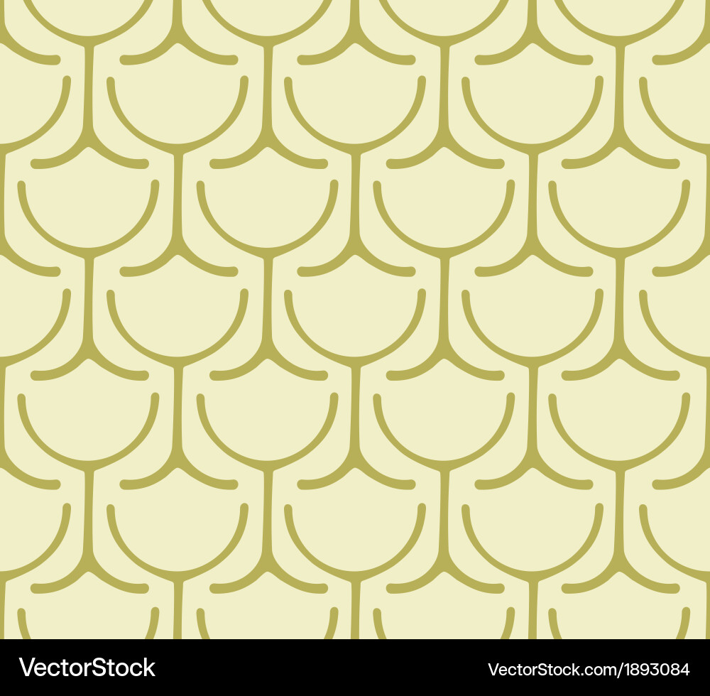 Wine Glass Pattern Vector Image