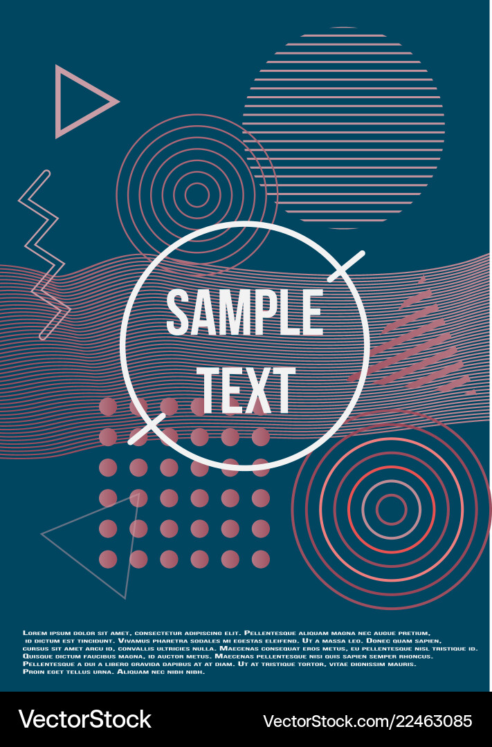 Minimum geometric coverage Minimum geometric coverage Vector Image