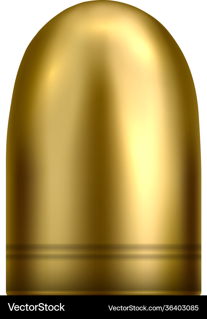 Small bullet realistic composition Small bullet realistic composition Vector Image
