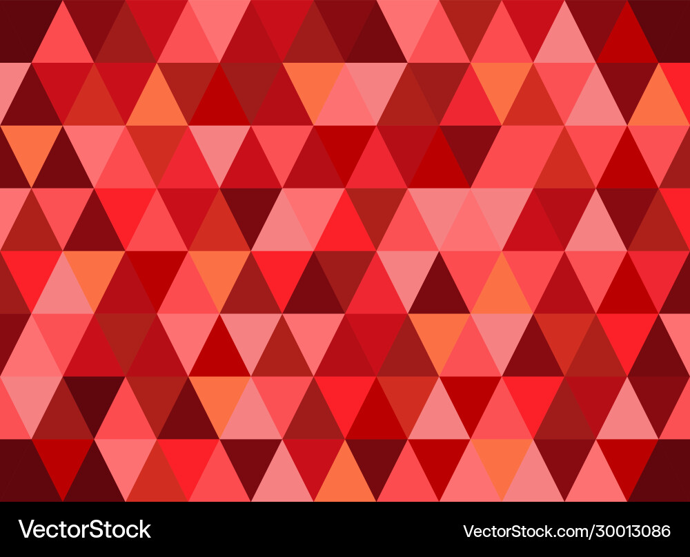 Abstract geometric background triangle pattern vector image