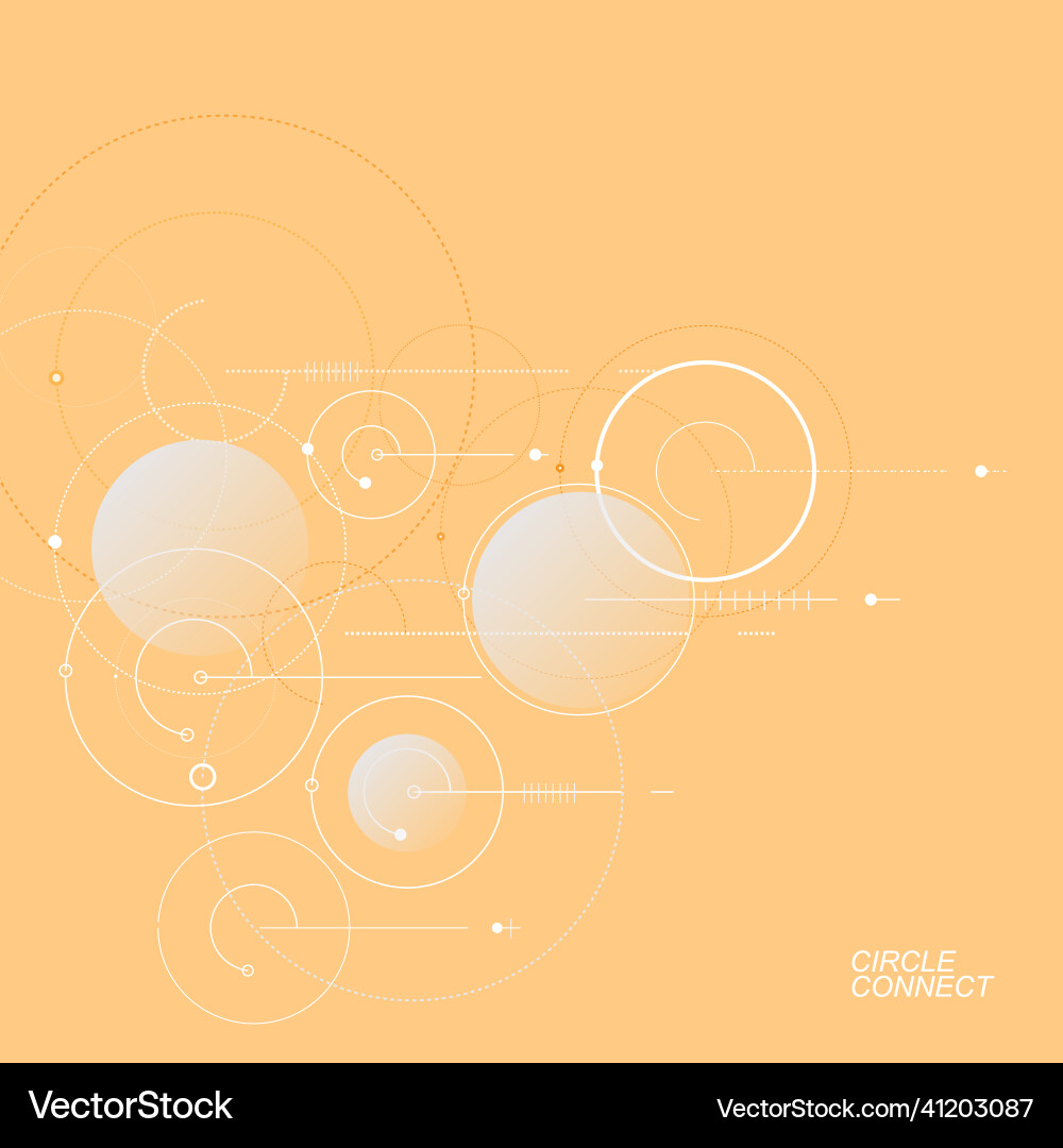 Abstract background with overlapping circles Abstract background with overlapping circles vector image