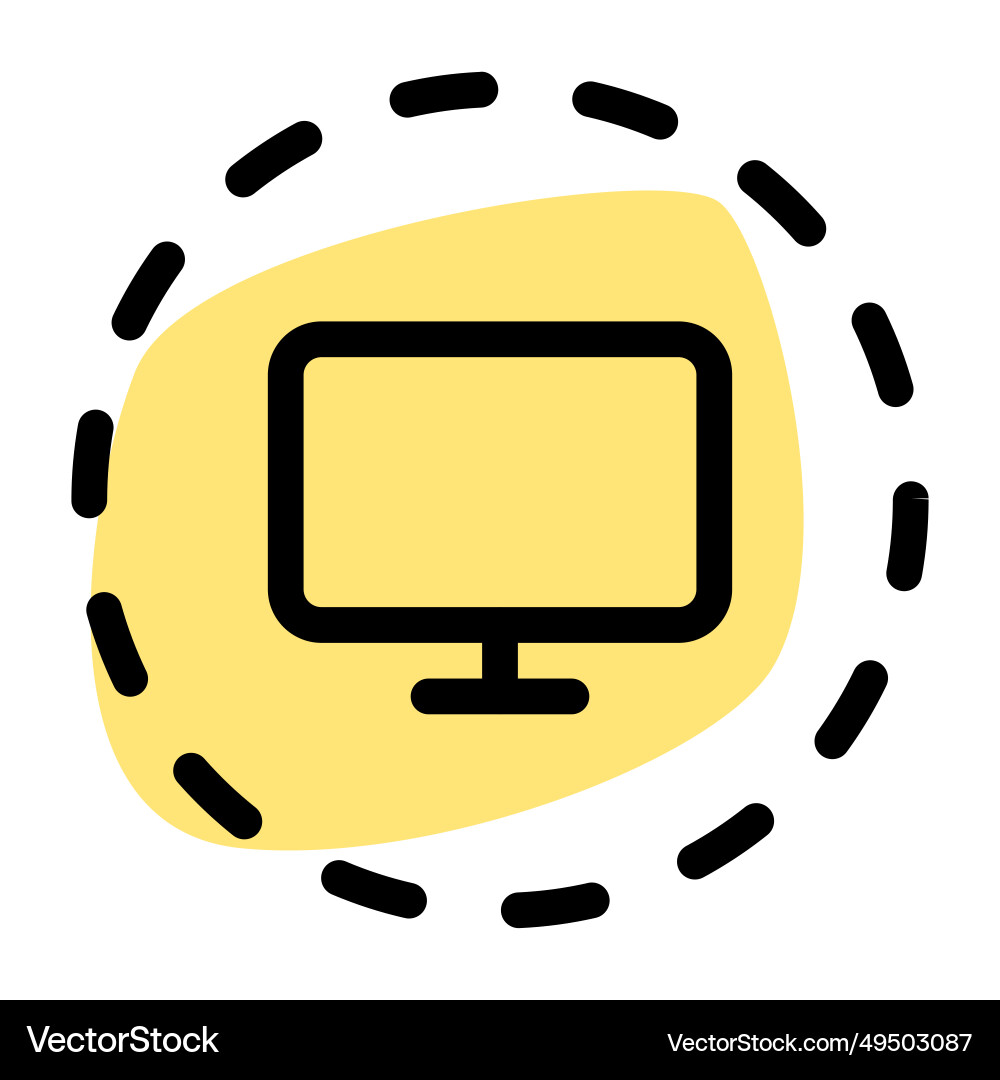 Desktop screen displaying configuration feature vector image
