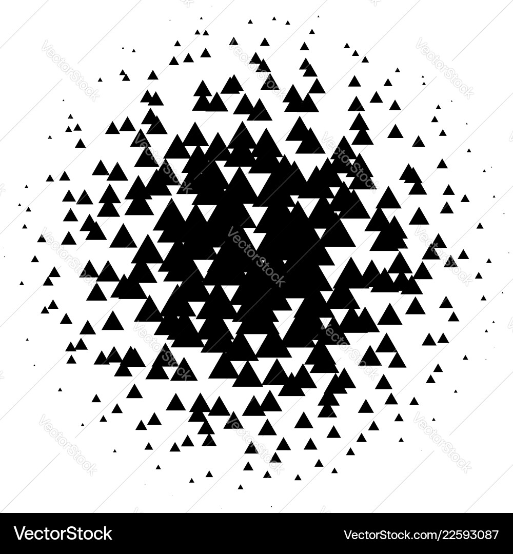 Halfton-Element mit Quadrat oder Dreieck statt Halfton-Element mit Quadrat oder Dreieck statt vektorbild