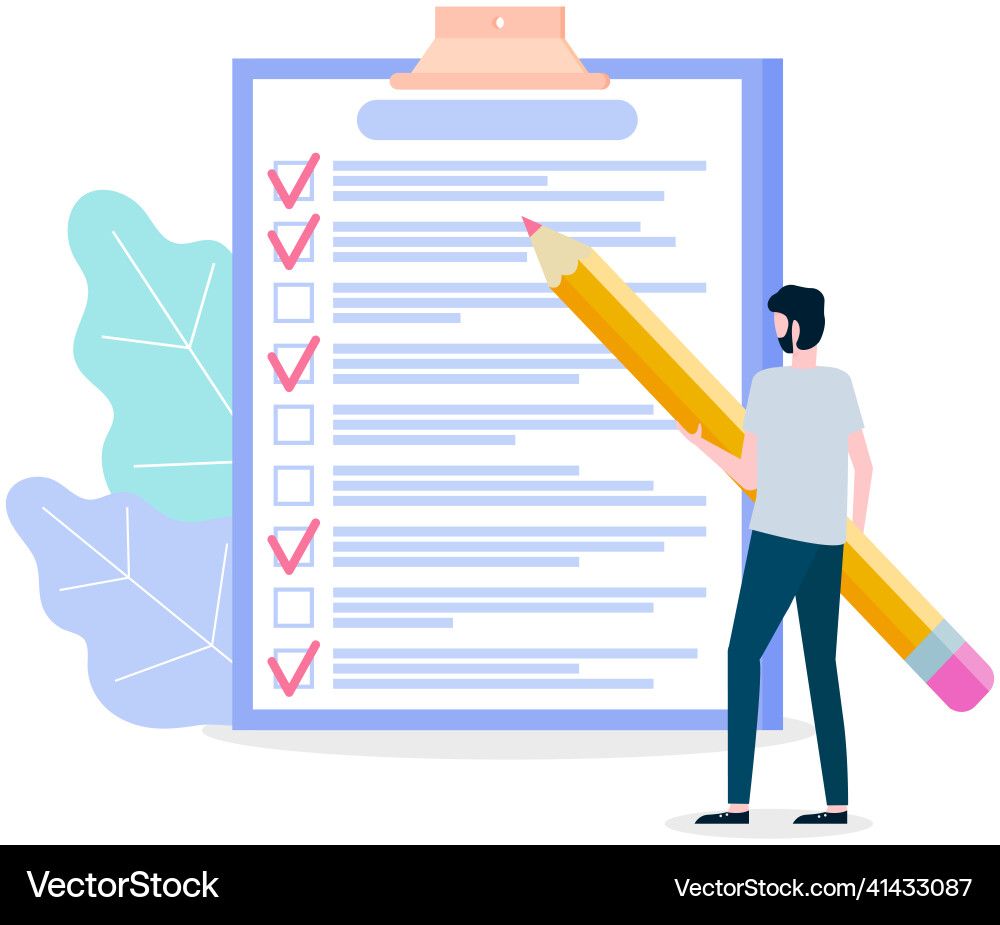 Month scheduling to do list time management Month scheduling to do list time management vector image