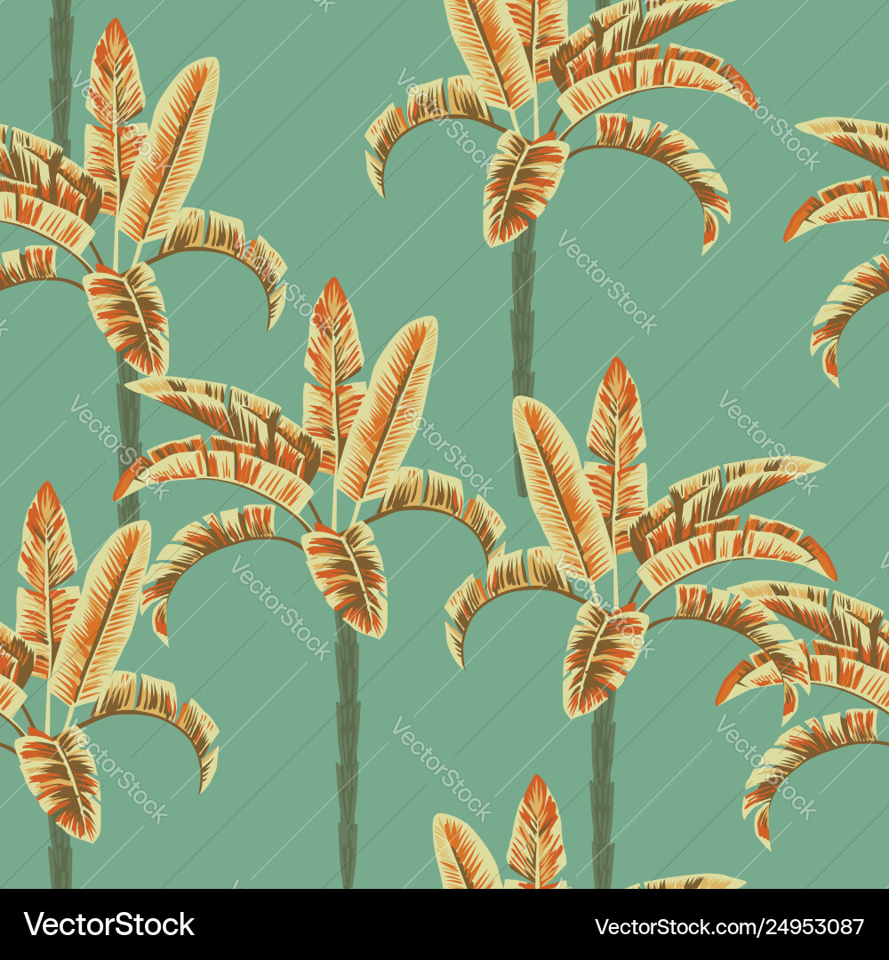 Palm seamless pattern abstract color Palm seamless pattern abstract color vector image