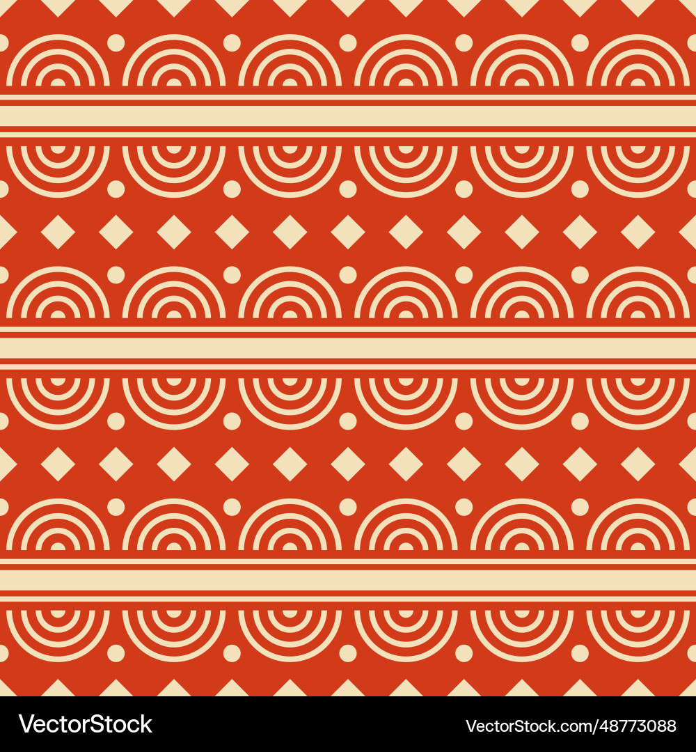 Abstract seamless pattern with half circles Abstract seamless pattern with half circles vector image