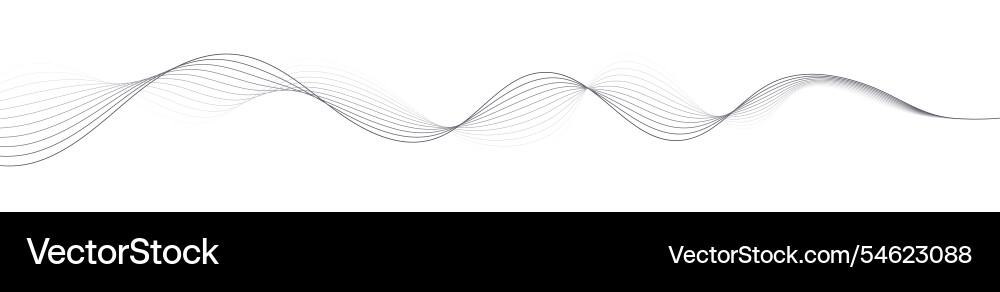 Abstract wave lines background graphic thin Abstract wave lines background graphic thin vector image